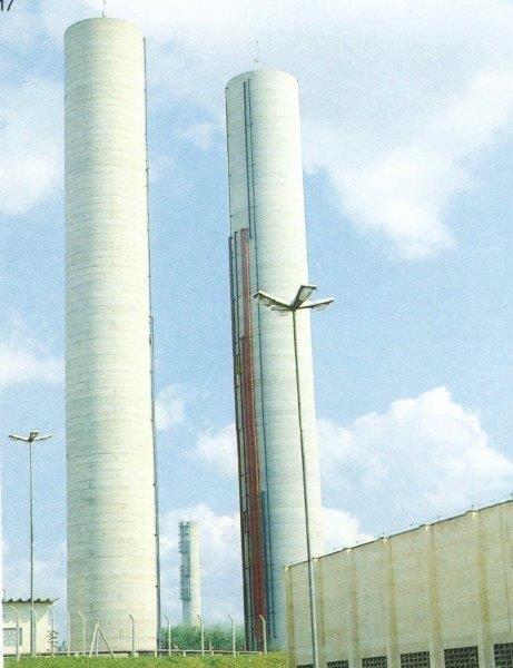 Caixa d'água torre concreto